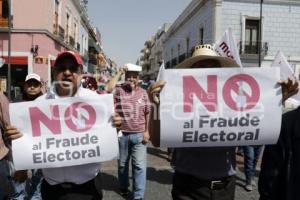 MANIFESTACIÓN . DEFENSA DEL VOTO