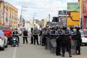 SAN MARTIN TEXMELUCAN . BLOQUEO HOSPITAL