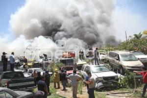 INCENDIO . TEHUACÁN