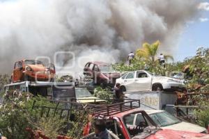 INCENDIO . TEHUACÁN