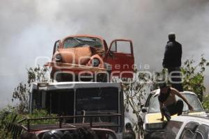 INCENDIO . TEHUACÁN