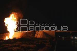 INCENDIO . TOMA CLANDESTINA