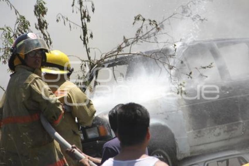 INCENDIO . TEHUACÁN