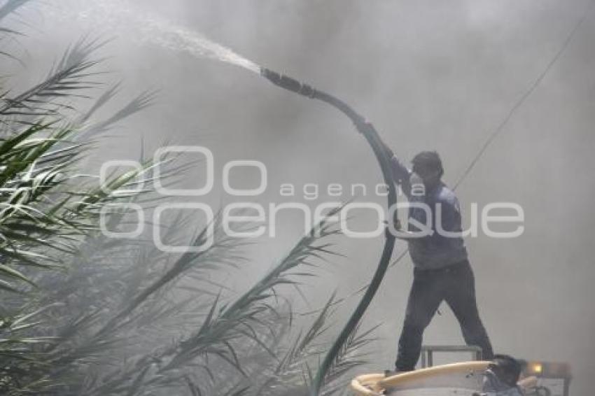 INCENDIO . TEHUACÁN