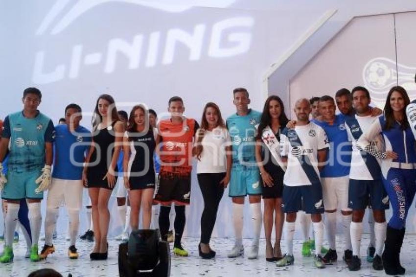 CLUB PUEBLA . PRESENTACIÓN UNIFORMES