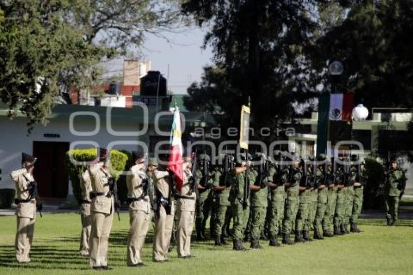 XXV ZONA MILITAR . CEREMONIA CIRCUNSCRIPTOS