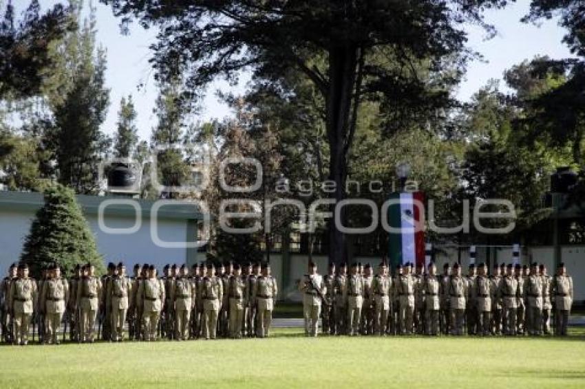 XXV ZONA MILITAR . CEREMONIA CIRCUNSCRIPTOS