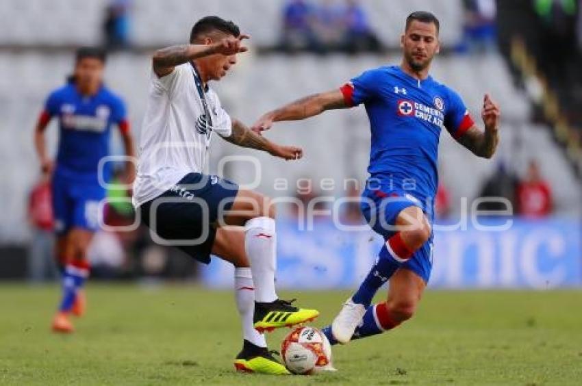 FÚTBOL . CRUZ AZUL VS CLUB PUEBLA