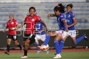 FUTBOL FEMENIL . LOBOS VS CRUZ AZUL