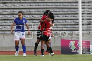 FUTBOL FEMENIL . LOBOS VS CRUZ AZUL