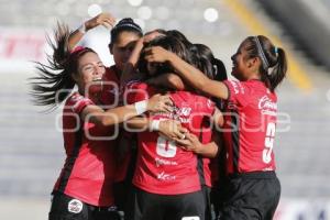 FUTBOL FEMENIL . LOBOS VS CRUZ AZUL