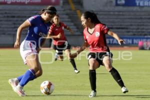 FUTBOL FEMENIL . LOBOS VS CRUZ AZUL