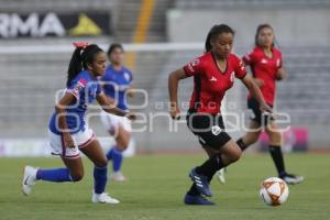 FUTBOL FEMENIL . LOBOS VS CRUZ AZUL