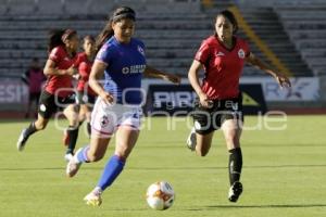 FUTBOL FEMENIL . LOBOS VS CRUZ AZUL