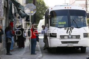 TRANSPORTE PÚBLICO . 11 ORIENTE - PONIENTE