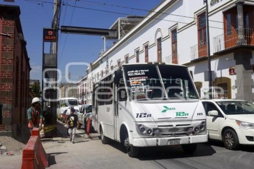 TRANSPORTE PÚBLICO . 9 SUR