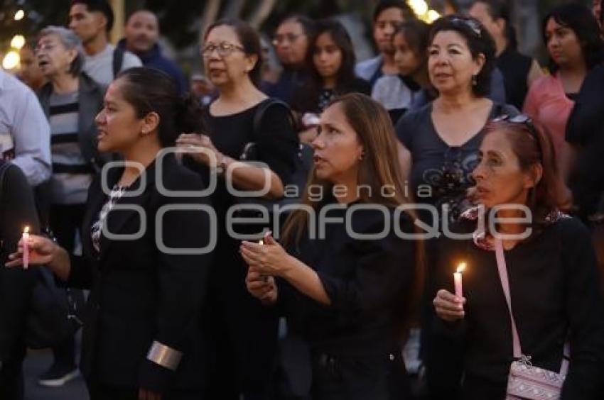 FEMINICIDIO . MARCHA SILENCIOSA