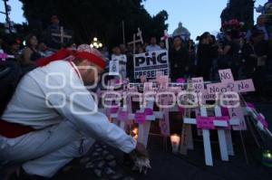 FEMINICIDIO . MARCHA SILENCIOSA