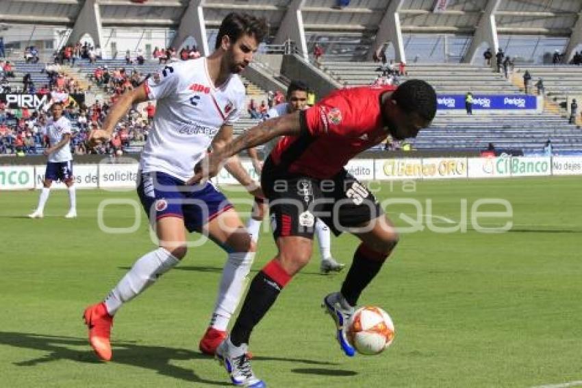 FÚTBOL . LOBOS BUAP VS VERACRUZ