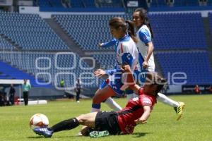 FÚTBOL FEMENIL . CLUB PUEBLA VS LOBOS BUAP