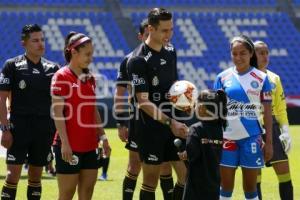 FÚTBOL FEMENIL . CLUB PUEBLA VS LOBOS BUAP