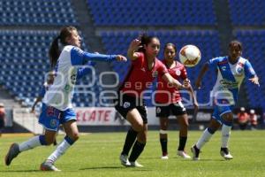 FÚTBOL FEMENIL . CLUB PUEBLA VS LOBOS BUAP