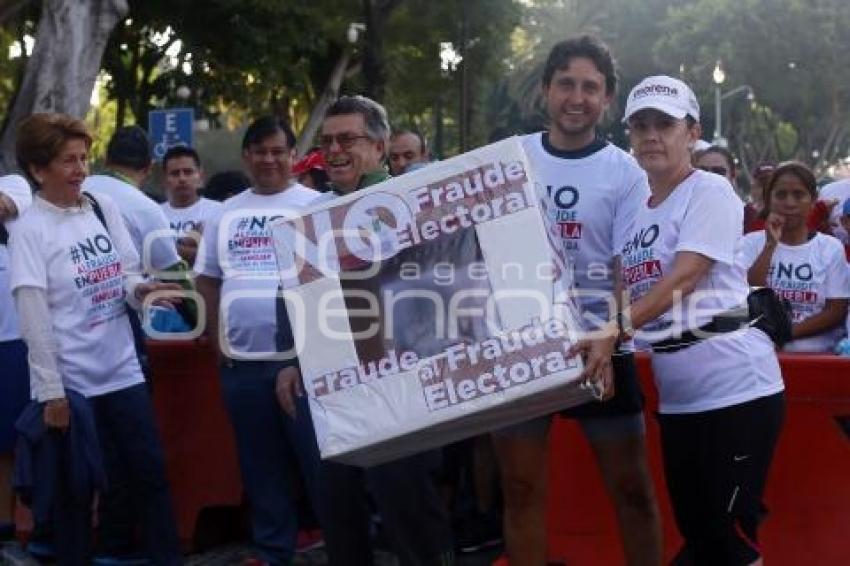 CARRERA CONTRA EL FRAUDE ELECTORAL