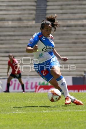 FÚTBOL FEMENIL . CLUB PUEBLA VS LOBOS BUAP