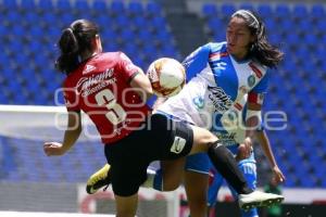 FÚTBOL FEMENIL . CLUB PUEBLA VS LOBOS BUAP