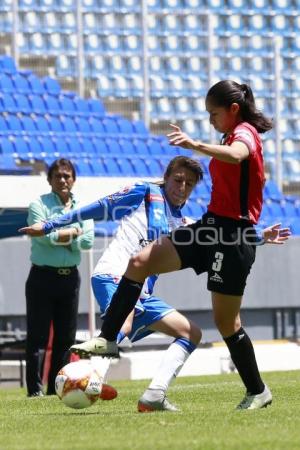 FÚTBOL FEMENIL . CLUB PUEBLA VS LOBOS BUAP