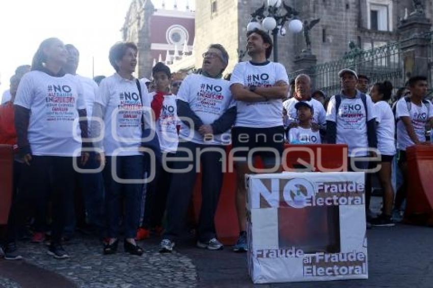 CARRERA CONTRA EL FRAUDE ELECTORAL