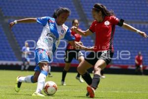 FÚTBOL FEMENIL . CLUB PUEBLA VS LOBOS BUAP