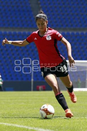 FÚTBOL FEMENIL . CLUB PUEBLA VS LOBOS BUAP