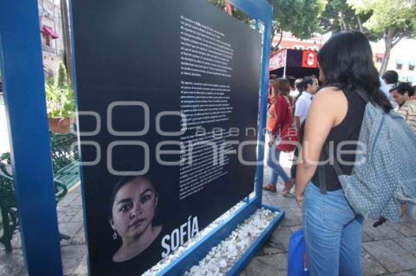 EXPOSICIÓN  ACOSO SEXUAL E INDIGNACIÓN