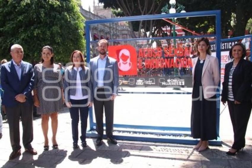 EXPOSICIÓN ACOSO SEXUAL E INDIGNACIÓN
