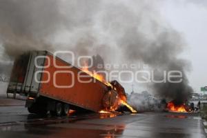 BLOQUEO AUTOPISTA