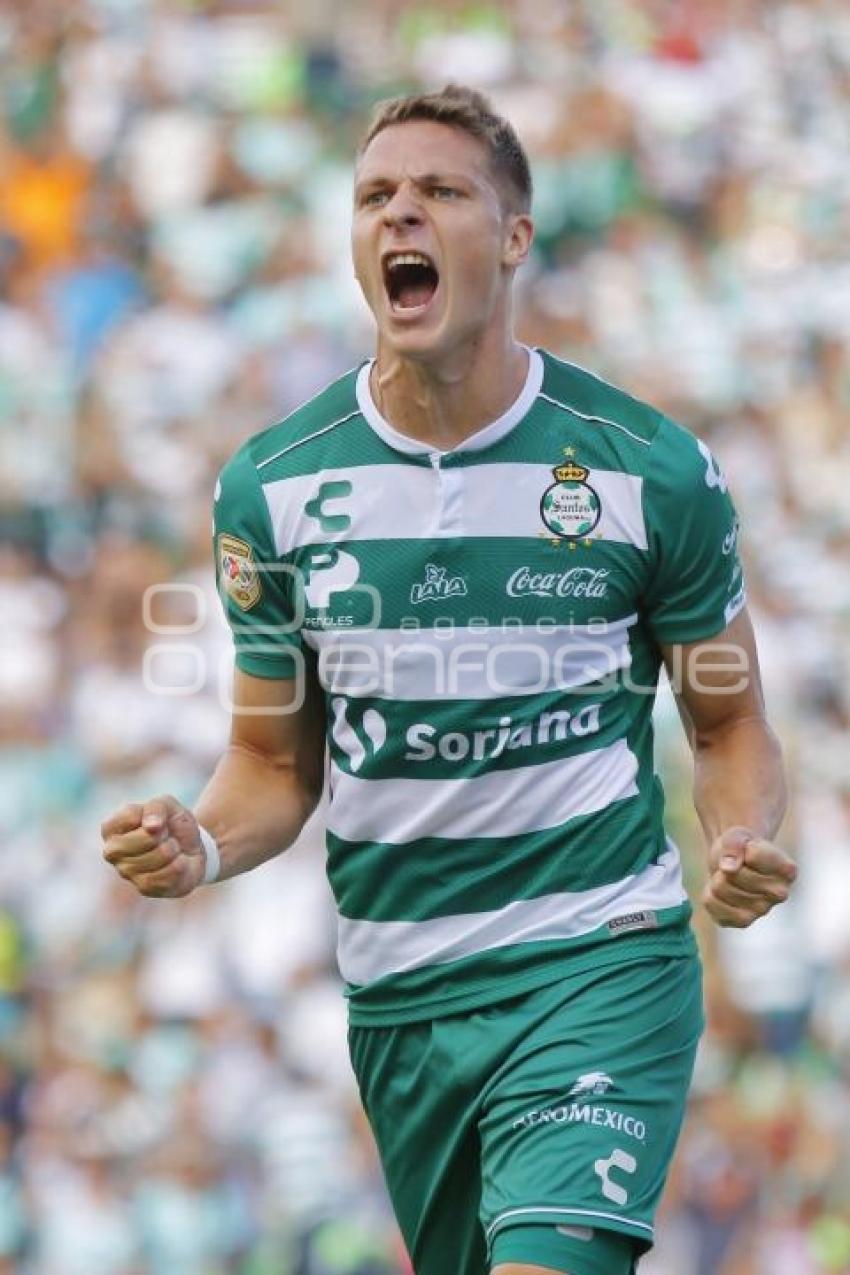 FUTBOL . SANTOS VS CLUB PUEBLA