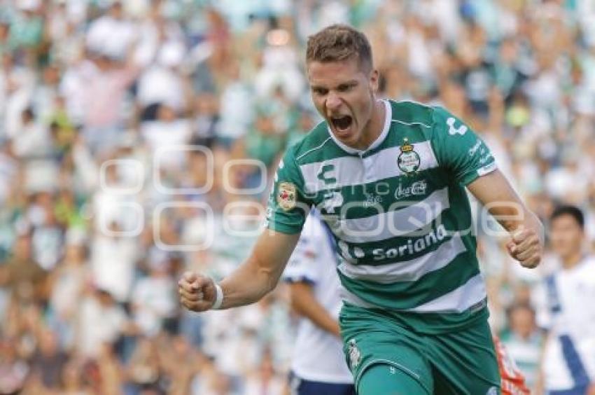 FUTBOL . SANTOS VS CLUB PUEBLA