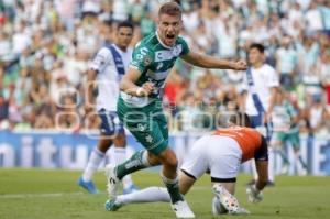 FUTBOL . SANTOS VS CLUB PUEBLA