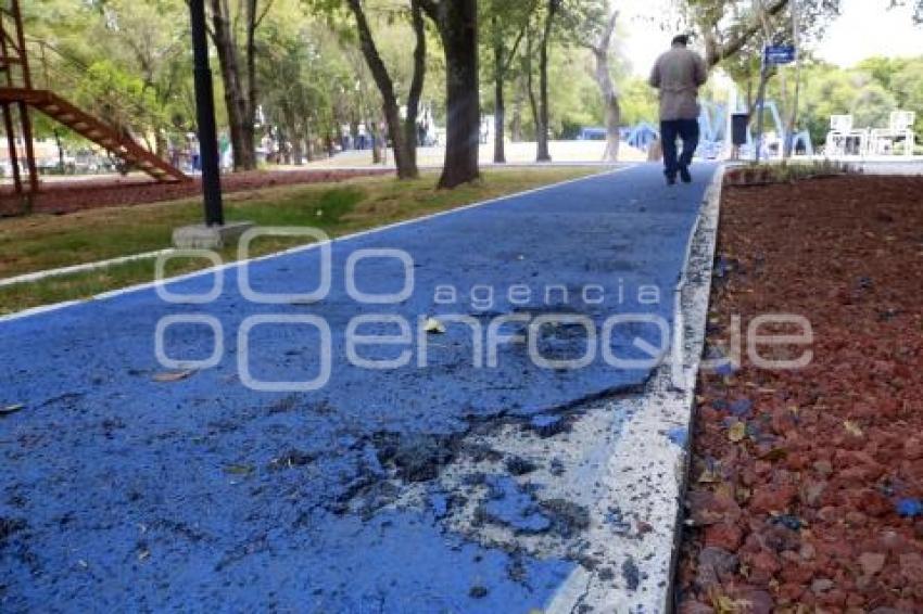DAÑOS PARQUE JUAREZ