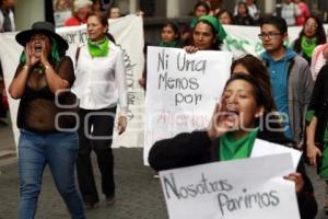 MANIFESTACIÓN PRO ABORTO