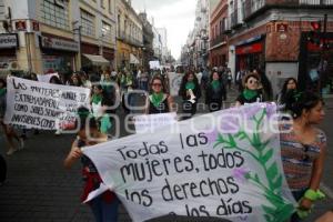 MANIFESTACIÓN PRO ABORTO