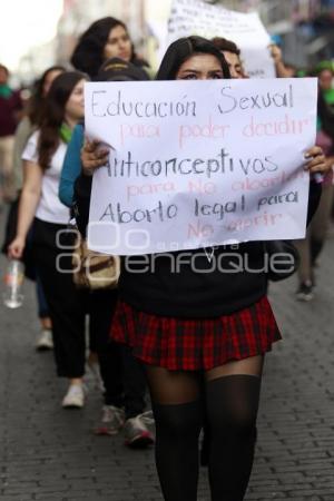 MANIFESTACIÓN PRO ABORTO