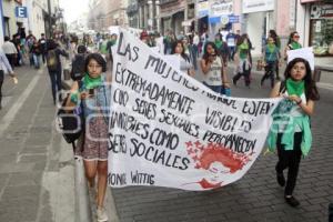 MANIFESTACIÓN PRO ABORTO