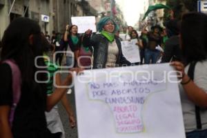 MANIFESTACIÓN PRO ABORTO