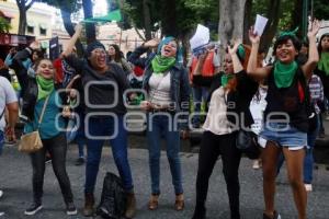 MANIFESTACIÓN PRO ABORTO