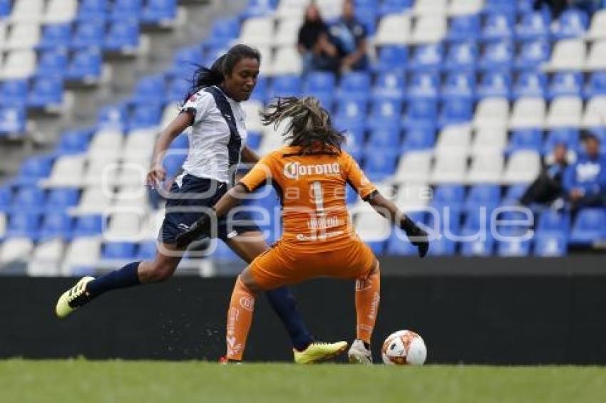 FÚTBOL FEMENIL . CLUB PUEBLA VS TOLUCA