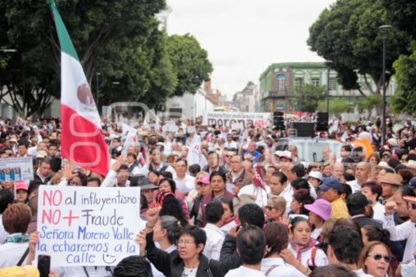 MARCHA . MORENA