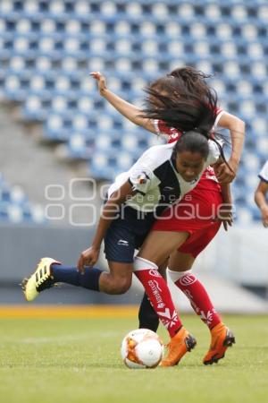 FÚTBOL FEMENIL . CLUB PUEBLA VS TOLUCA
