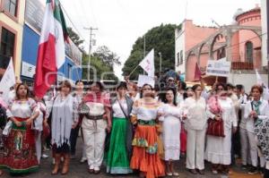 MARCHA . MORENA